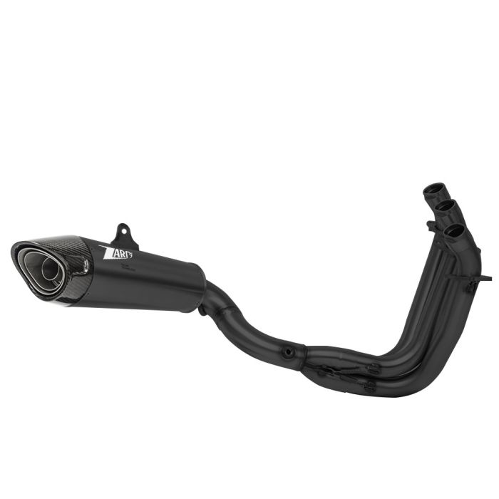 TRIUMPH TRIDENT 660 2021-2023 ZARD Full exhaust Titanium Black CC