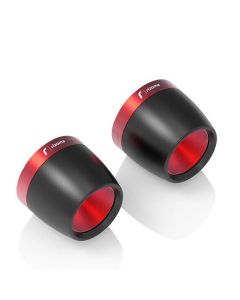 Embouts pour guidon OEM RIZOMA MA542R Rouge