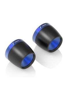 Embouts pour guidon OEM RIZOMA MA542U Bleu