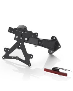 Kennzeichenträger-Kit Outside Street RIZOMA PTL524B Schwarz