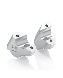 Pontets réhausseurs avec déport RIZOMA ZDM167A Argent