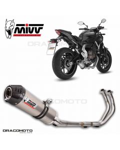 Full exhaust MT-07 OVAL