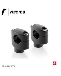 Kit Riser (Ø 25.4 mm / H 42 mm) Black Rizoma AZ430B