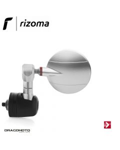 Rear view mirror SPY-R (Ø 57 mm) Silver Rizoma BS185A