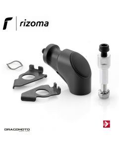 Mounting kit for handlebar mirror Black Rizoma BS775B