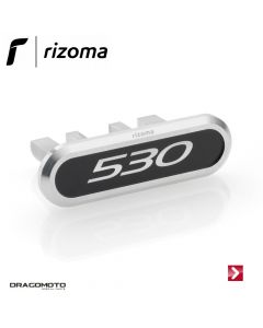 Mirror plug Silver Rizoma BS806A