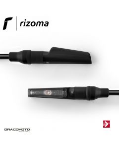 Direction indicator Corsa (1 function) Black Rizoma FR110B