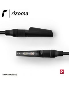 Direction indicator Corsa S (3 functions) Black Rizoma FR115B