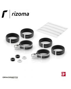 Mounting kit for front turn signals Rizoma (Ø 39/41/43 mm) FR228B