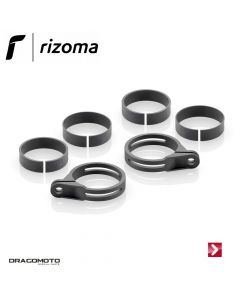 Mounting kit for front turn signals Rizoma (Ø 48-55 mm) FR244B