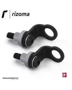 Mounting kit for Light Unit Rizoma turn signals to fit on fairing Black Rizoma FR442B
