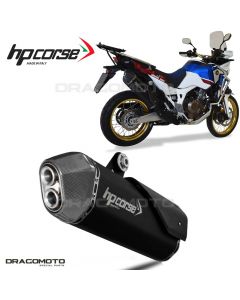 HONDA CRF 1000 AFRICA TWIN 2016-2019 Exhaust HP CORSE Black SPS CARBON