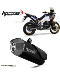 HONDA CRF 1100 AFRICA TWIN 2020-2021 Exhaust HP CORSE Black SPS CARBON
