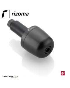 Single bar-end plug Black Rizoma MA301B