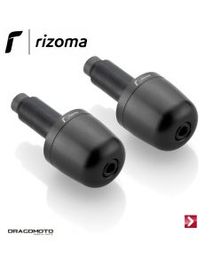 Bar-end plug (2 pcs) Black Rizoma MA302B