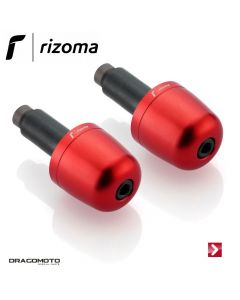 Bar-end plug (2 pcs) Red Rizoma MA302R