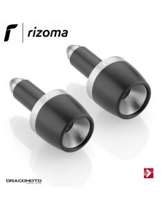 Bar-end plug Silver Rizoma MA532A