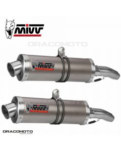 2 Exhaust TUONO Fighter 1000 OVAL