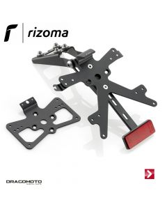 Fox license plate support kit Black Rizoma PT103B