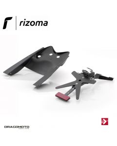 Fox license plate support kit Black Rizoma PT209B