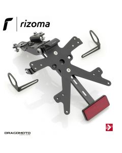 Fox license plate support kit Black Rizoma PT215B