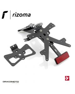 Fox license plate support kit Black Rizoma PT225B