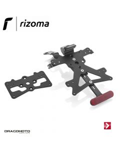 Fox license plate support kit Black Rizoma PT228B