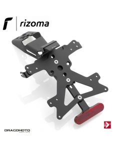 Fox license plate support kit Black Rizoma PT229B