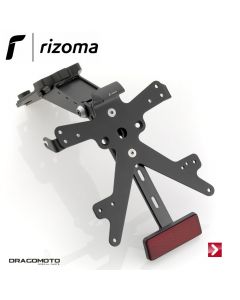 Fox license plate support kit Black Rizoma PT409B