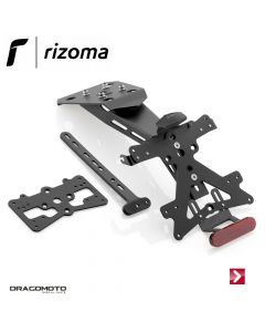 Fox license plate support kit Black Rizoma PT534B
