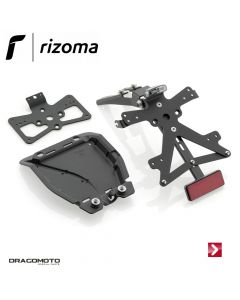 Fox license plate support kit Black Rizoma PT664B