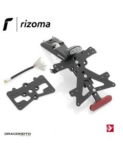 Fox license plate support kit Black Rizoma PT691B