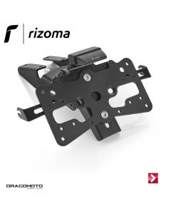 Fox license plate support kit (USA version only) Black Rizoma PTS321B