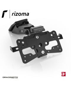 Fox license plate support kit (USA version only) Black Rizoma PTS322B