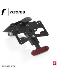 Fox license plate support kit Black Rizoma (USA version) PTS717B