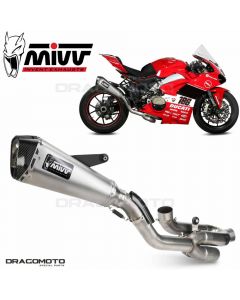 Full exhaust PANIGALE V4 DELTA RACE High up