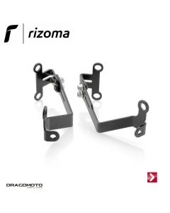 Mounting kit for CF011 headlight fairing Black Rizoma ZBW052B