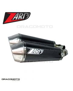 DUCATI MONSTER 696 2007-2014 Exhaust ZARD CONICAL Carbon RC ZD115CSR