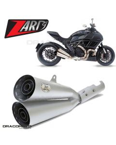 DUCATI DIAVEL 2011-2018 Exhaust ZARD LIMITED EDITION Titanium RC ZD117LIMTSR