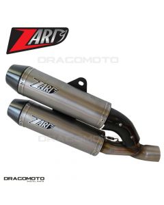 DUCATI MONSTER 1100 EVO 2011-2013 Exhaust ZARD OVERLAPPED Titanium ZD118TSO