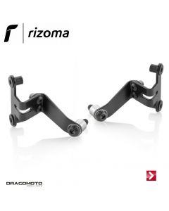 Mounting kit for CF010 headlight fairing Black Rizoma ZDM131B