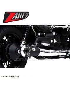 MOTO GUZZI CALIFORNIA 2014-2019 Auspuff ZARD BLACK Schwarz ZG078SSO