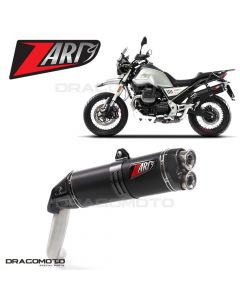 MOTO GUZZI V85 TT 2019-2020 Exhaust ZARD Black RC ZG085SSR+P2