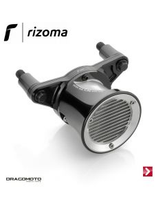 Air intake velocity stack Shiny Black Rizoma ZHD082BS