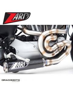 HARLEY DAVIDSON XR 1200 2009-2012 TT Impianto completo ZARD Carbonio Omologato ZHD513TKO-C