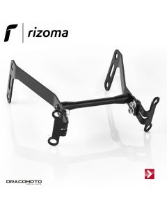 Mounting kit for CF010 headlight fairing Black Rizoma ZTH062B