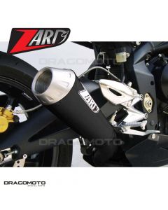TRIUMPH STREET TRIPLE 675 2007-2012 Low Full exhaust ZARD CONICAL Black RC ZTPH040SKR+P2KIT