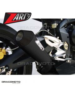 TRIUMPH STREET TRIPLE 675 2007-2012 Low Full exhaust ZARD CONICAL Black RC CC ZTPH040SKR+P2KIT+FC