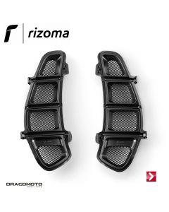 Glove compartment air inlet grids Black Rizoma ZVP012B