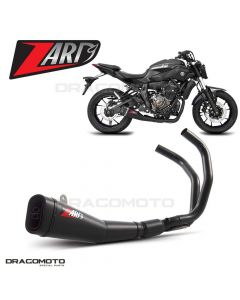 YAMAHA MT-07 2014-2016 Full exhaust ZARD Black ZY095SKO+P2KIT